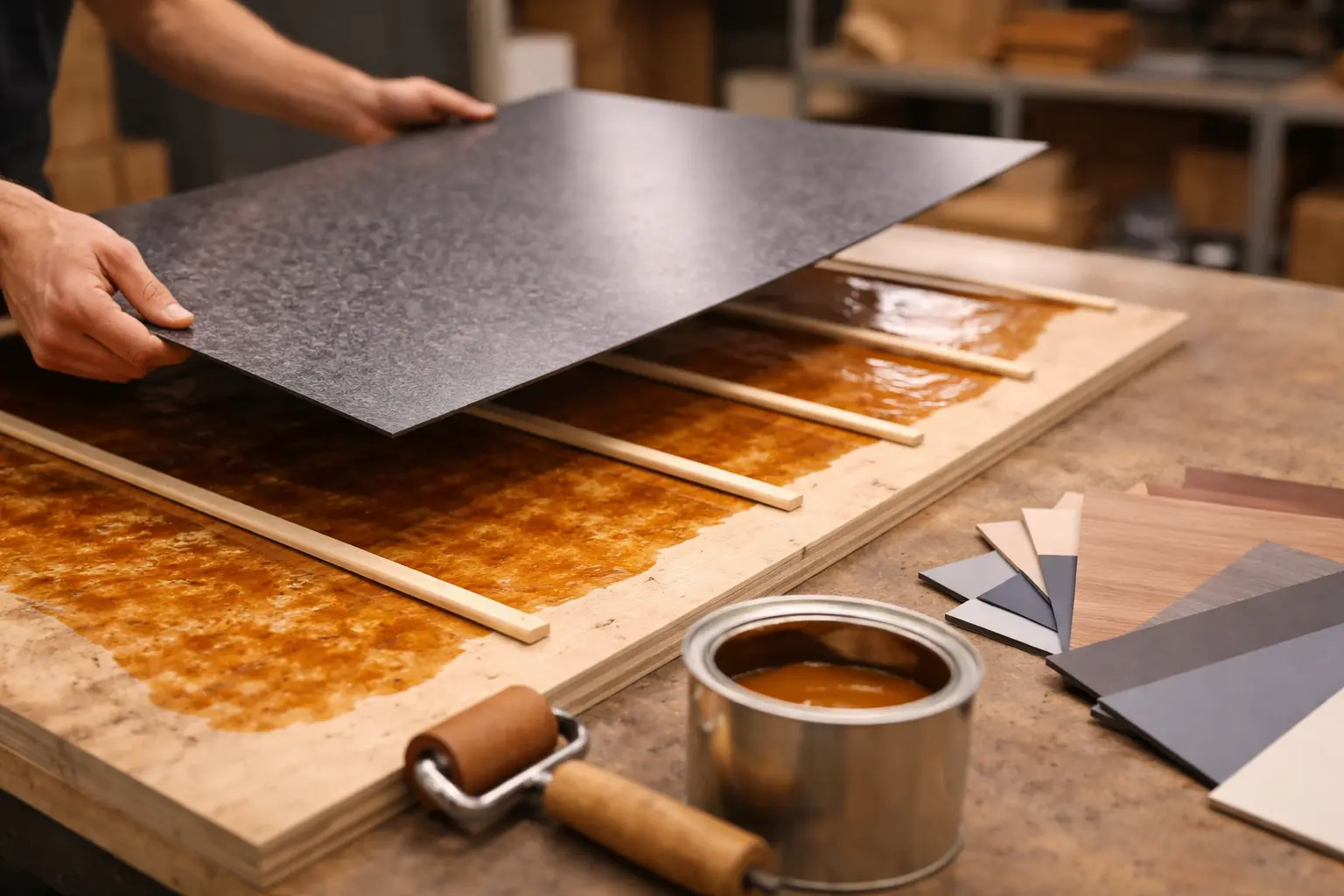 Contact Adhesive for Laminate: HPL Countertop Bonding Guide