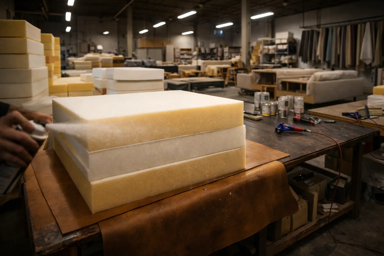 Adhesive solutions for Mattress & Sofa Production